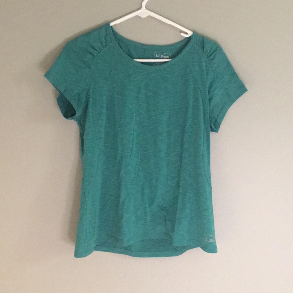 Teal Short sleeve top